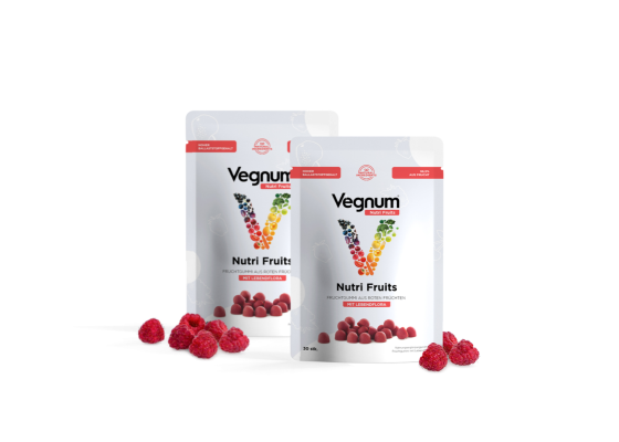 Vegnum nutri Fruits mit rotem Fruchtgeschmack (Probiotikum) 60St.