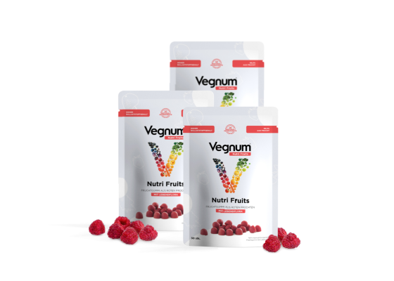 Vegnum nutri Fruits mit rotem Fruchtgeschmack (Probiotikum) 90St.